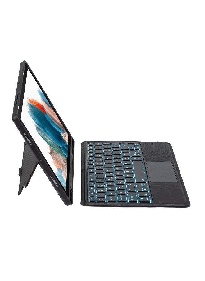 Generic Compatible with HUAWEI Matepad pro 13.2 2022/2021 Magnetic Split Backlight Tablet Bluetooth Keyboard Protective Case, Backlight  Trackpad, Detachable Keyboard  Pen Slot  - Image 3