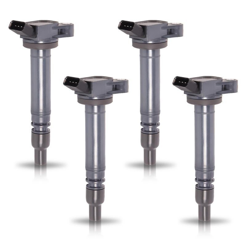ENA Set of 4 Ignition Coil Pack 25L 27L L4 2009 2010 2011 2012 2013 2014 2015 Compatible with Toyota Lexus Scion Highlander RAV4 Camry Avalon Sienna tc ES300H IS250 Coils for UF507 C1596 9091902250