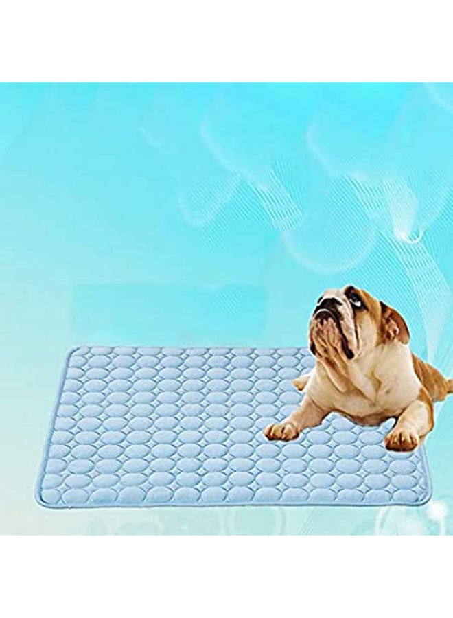NIBEMINENT Summer Cooling Pet Mat Blue 50x40centimeter - Image 3