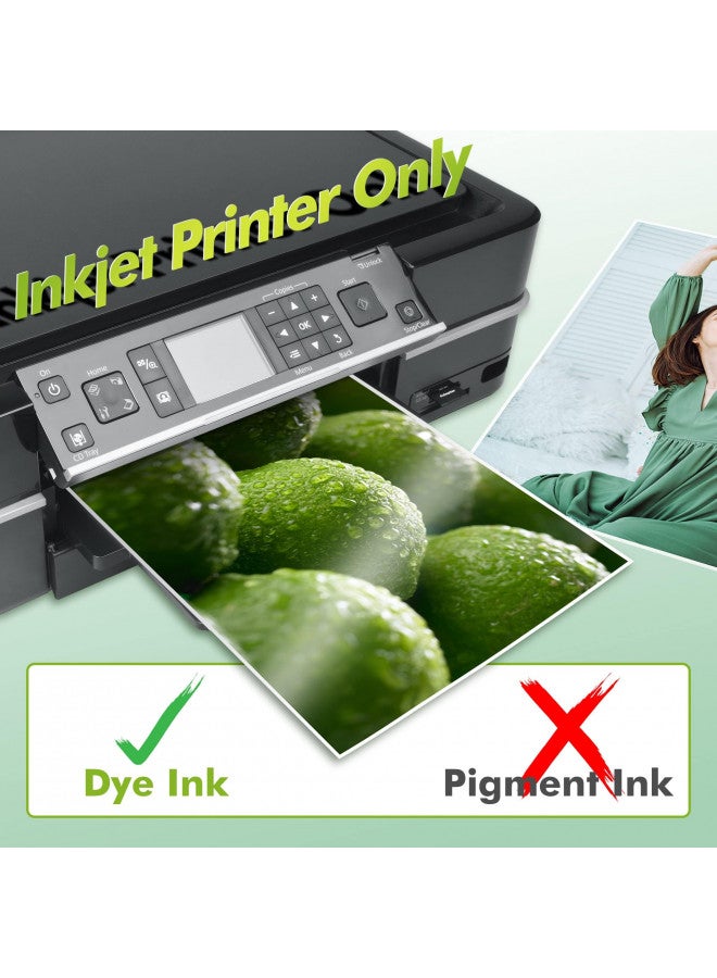 KOALA PAPER Koala Double Side Thin Glossy Photo Paper 8.5x11 Inches 120gsm 100 Sheets Compatible with Inkjet Printer and Dye Ink 32LB - Image 2