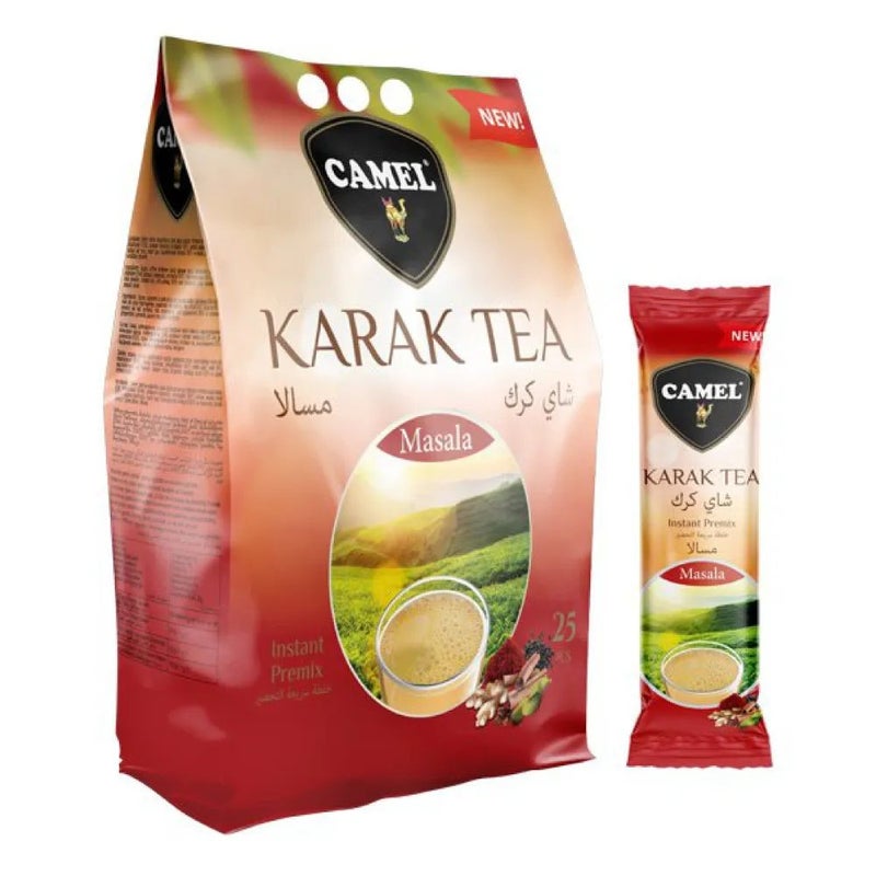 Camel Instant Premix Karak Tea With Masala- 25pcs - Image 1
