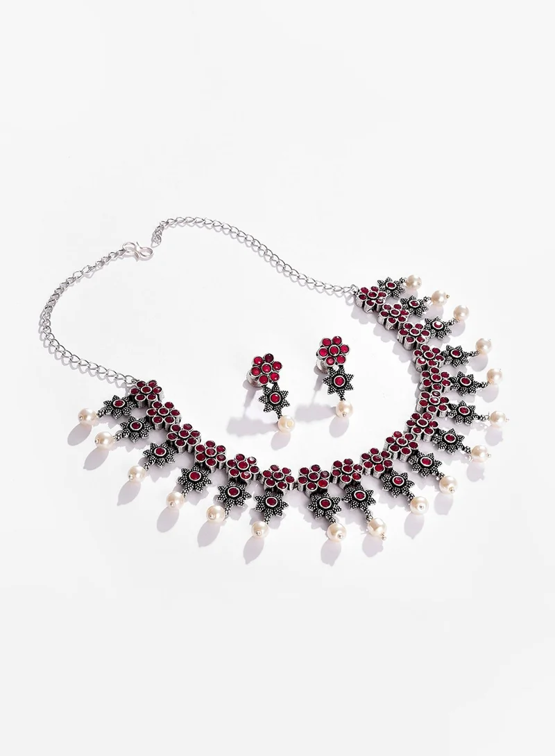 SOHI Evening Artificial Jewellery Set