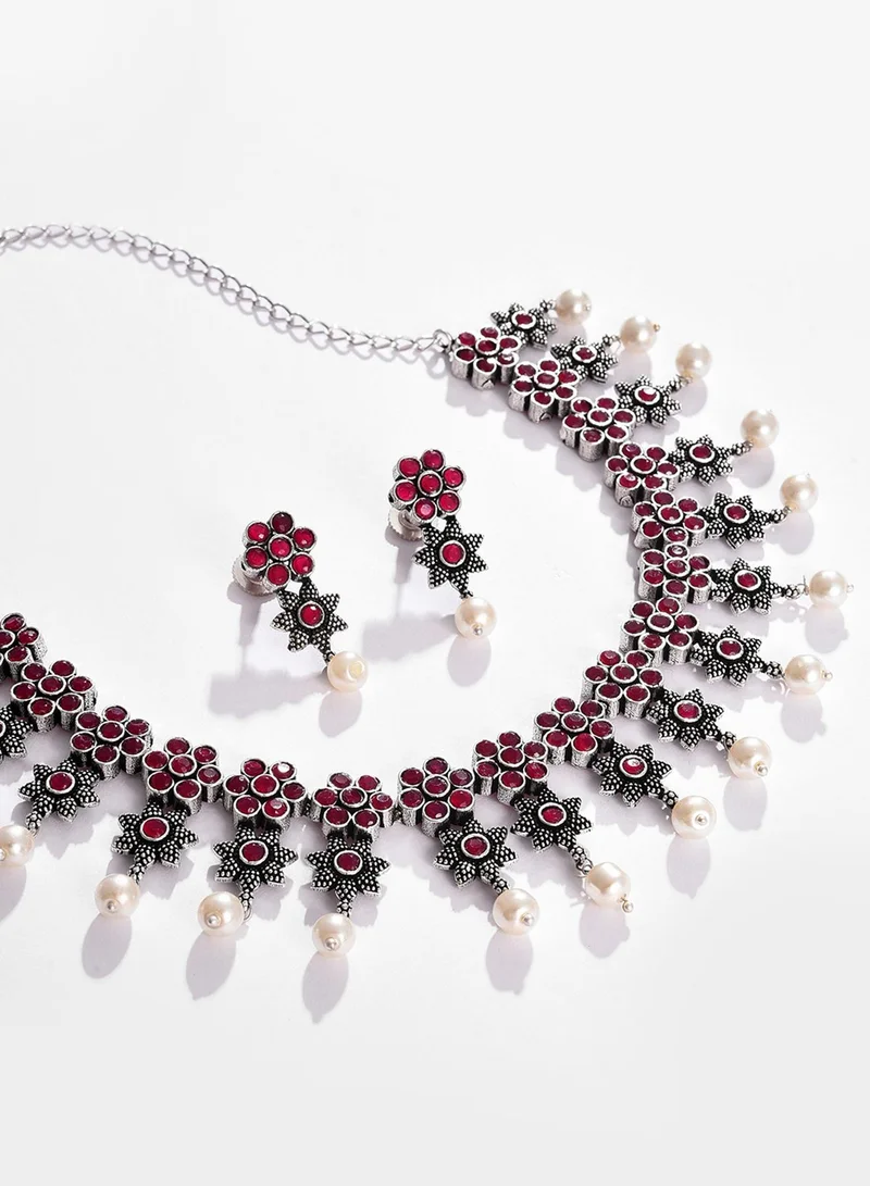 SOHI Evening Artificial Jewellery Set
