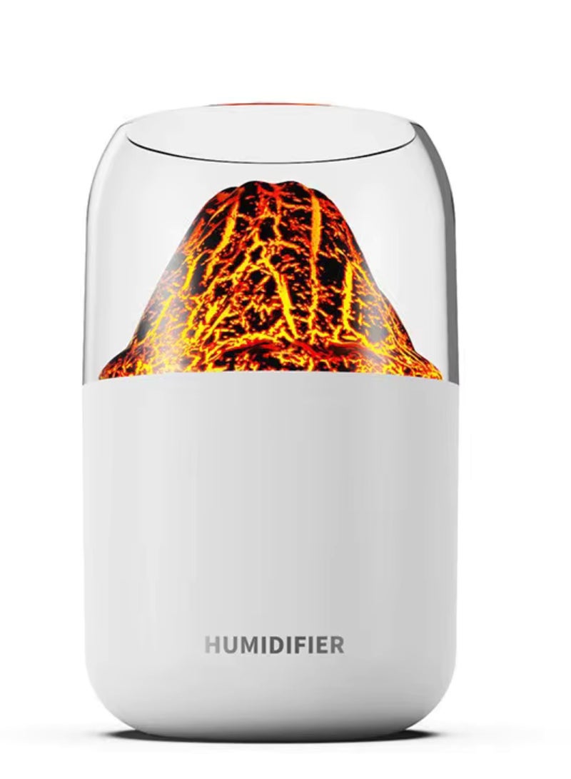 Beauenty Volcano Humidifier Aroma Diffuser Essential Oil 300 ML Air Humidifier Mist, Ultra-Quiet Operation with Night Light Perfect for Enhancing Comfort in Your Home or Office - Image 2