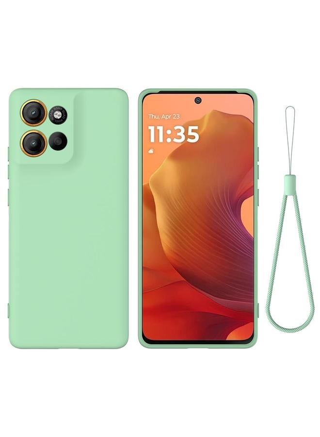 اس-توب جراب لهاتف Motorola Moto G15، جراب هاتف مقاوم للصدمات من السيليكون السائل بلون نقي - Image 1