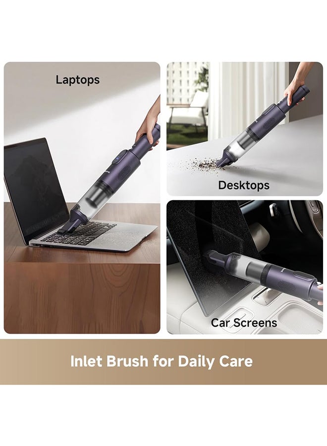 Dreame E10 Cordless Handheld Vacuum Cleaner, 14,000Pa Powerful Suction, 0.5kg Ultra-Light Mini Car Vacuum, Type-C Fast Charging, 30-Min Runtime, Portable Wireless Cleaner for Car, Home & Office - 60 W E10 Black - Image 5