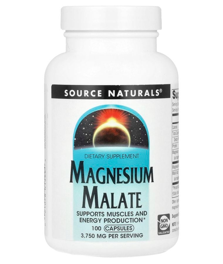 Magnesium Malate 100 Capsules