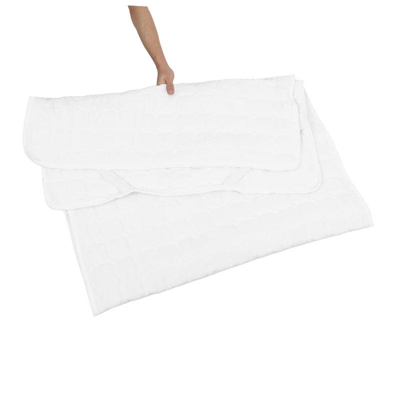 Elastic Mattress Cover Breathable Enhanced Airflow Easy Installation Machine Washable - Image 5