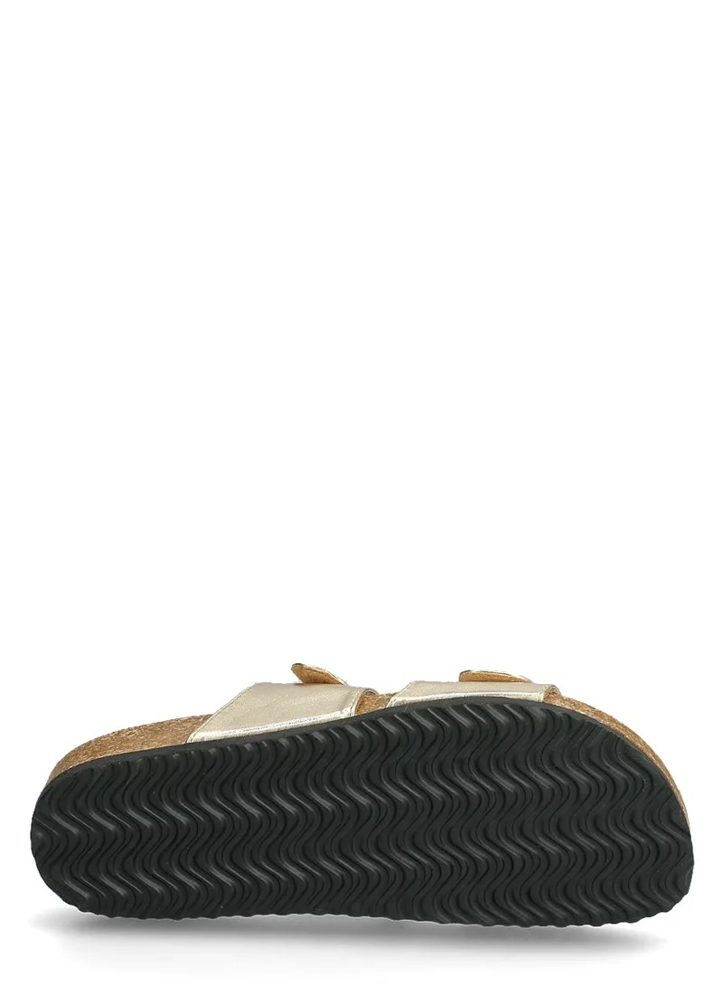 Only  Dual Buckle Straps Slip On Sandals for Women | Best Price UAE