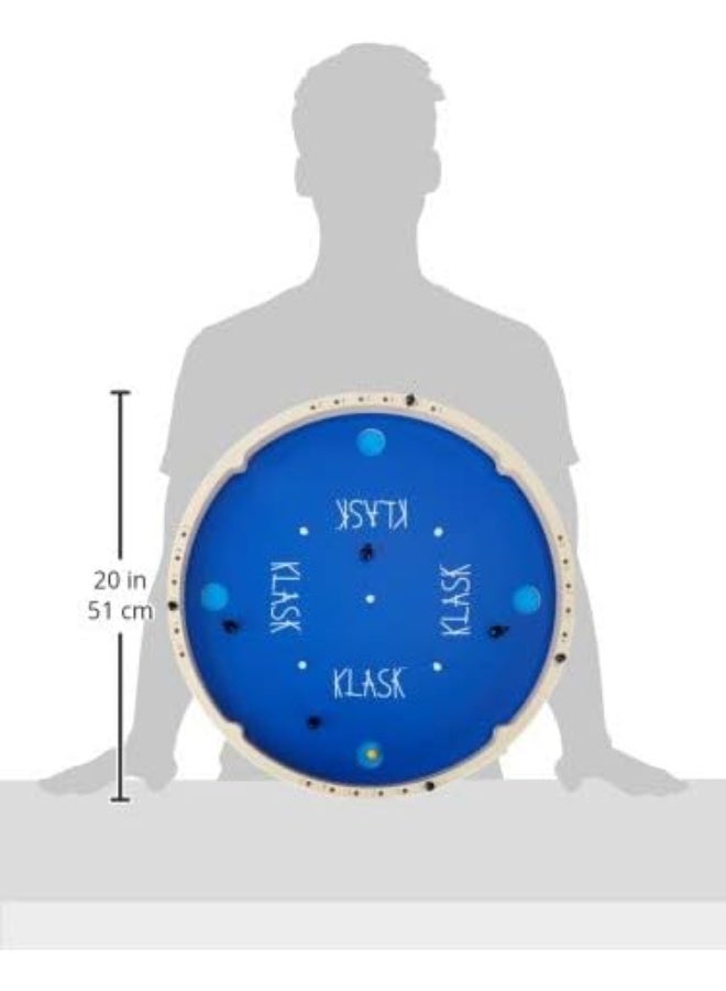 Klask 4: The 4 Player Magnetic Party Game Of Skill For Kids And Adults All Ages That’S Half Foosball, Air Hockey - Image 1