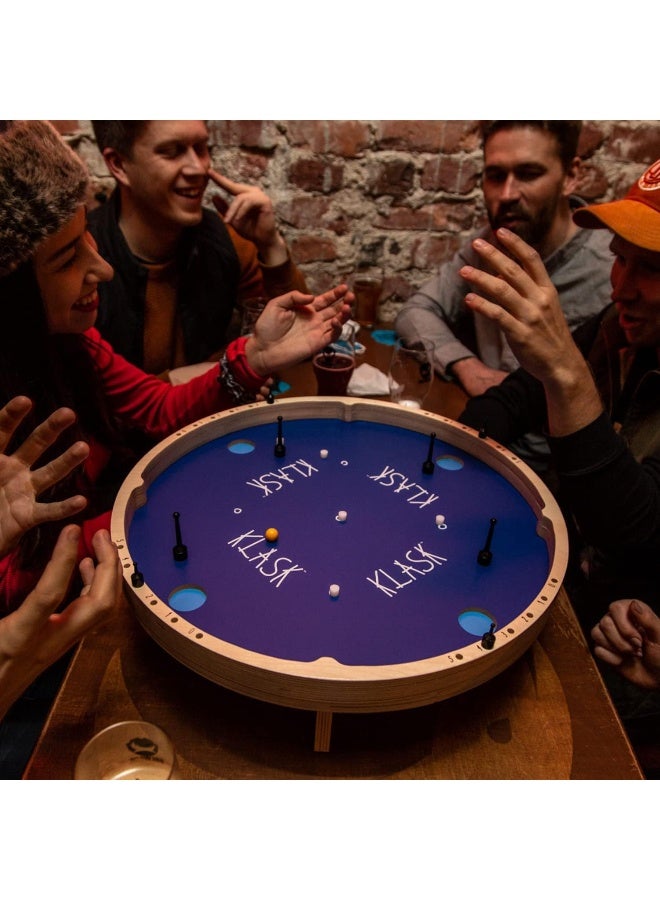 Klask 4: The 4 Player Magnetic Party Game Of Skill For Kids And Adults All Ages That’S Half Foosball, Air Hockey - Image 2