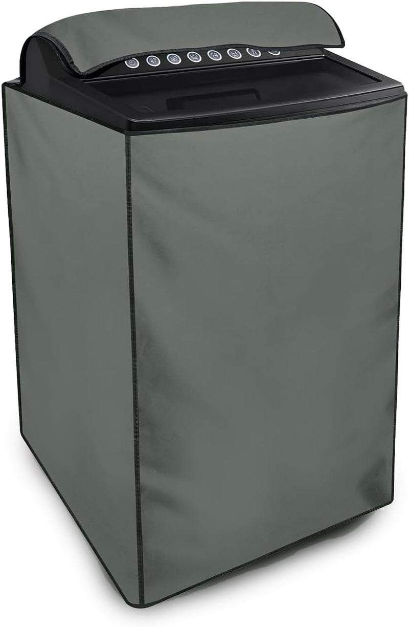 Star Weaves غطاء مقاوم للماء لغسالة الأقمشة من نوع "توب لواد" (Top Load) من ، متوافق مع غسالة Haier HWM105-826S6 سعة 10.5 كجم - مصنوع من البوليستر - Image 1