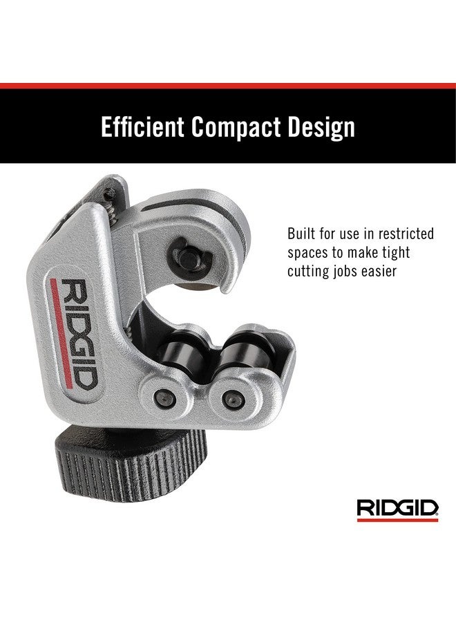 ريدجيد Ridgid - CC247 RIDGID 40617 الطراز 101 قاطع أنابيب للأماكن الضيقة، مقاس 1/4 بوصة إلى 1-1/8 بوصة، فضي - Image 4