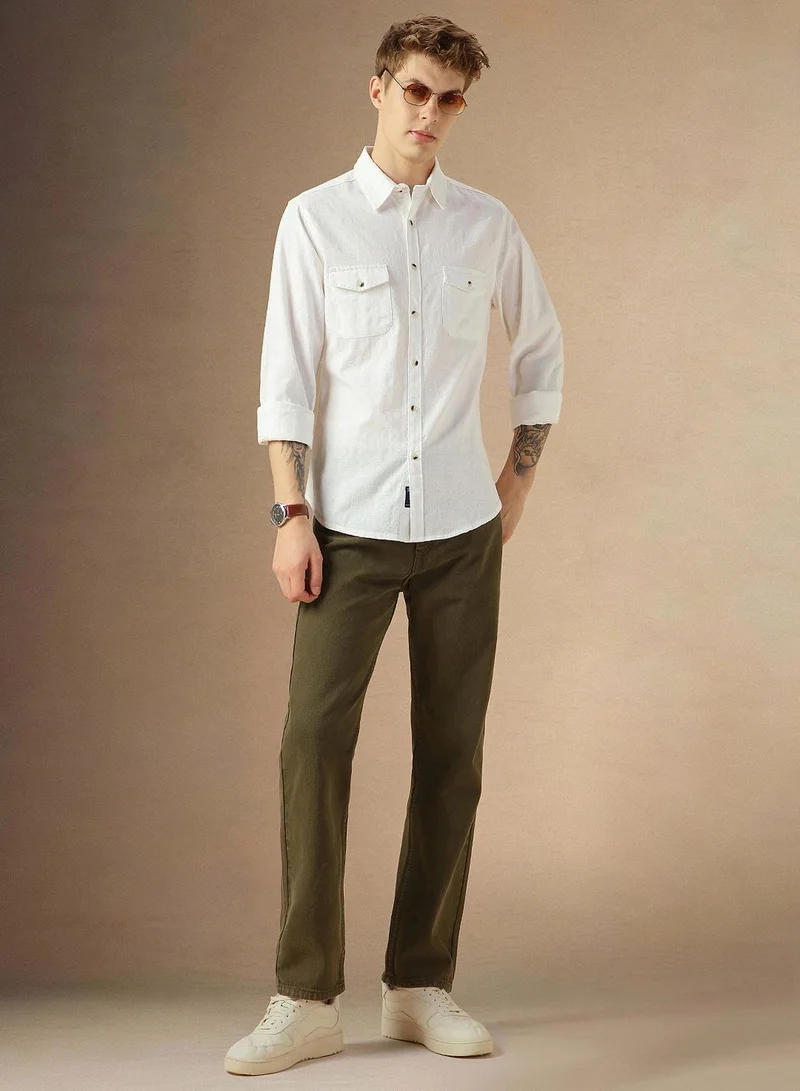 Dennis Lingo White Shirt For Men For Men