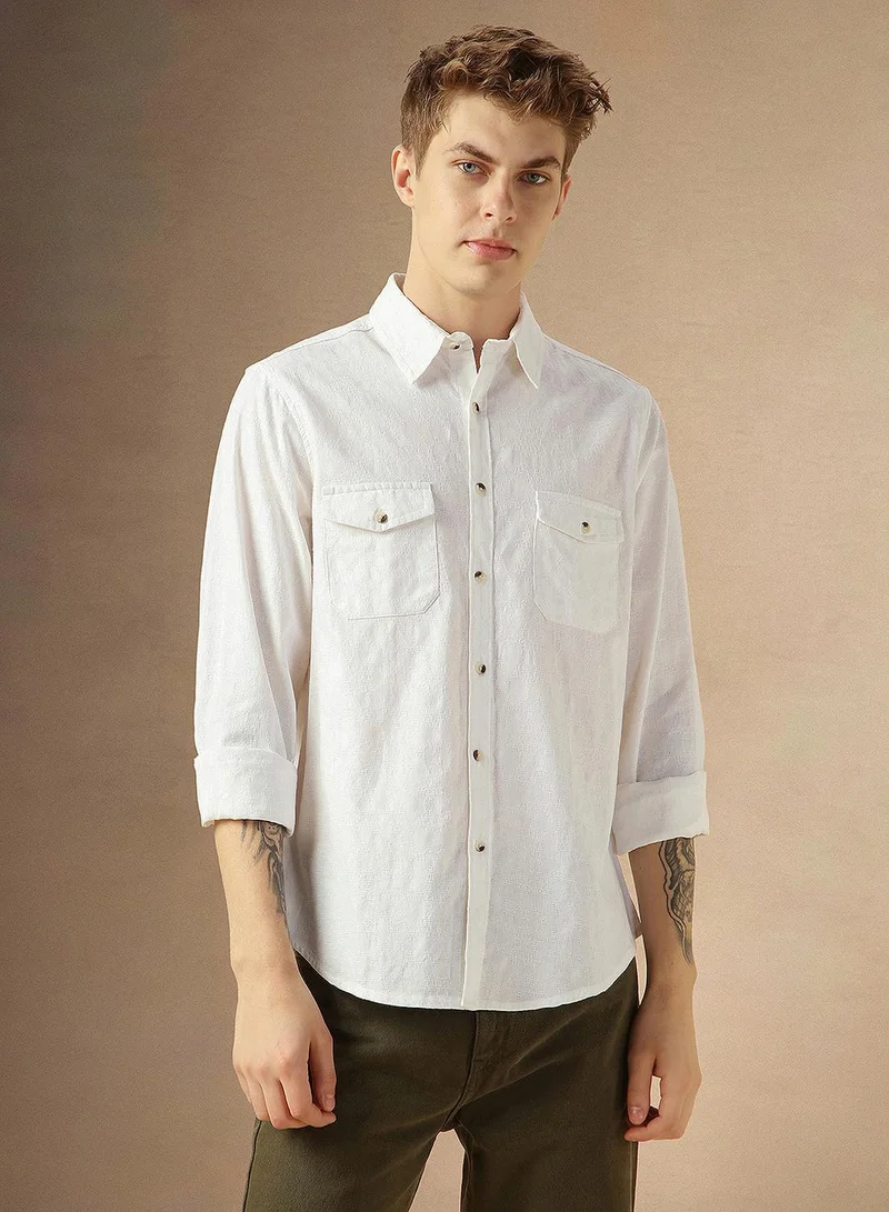 Dennis Lingo White Shirt For Men For Men