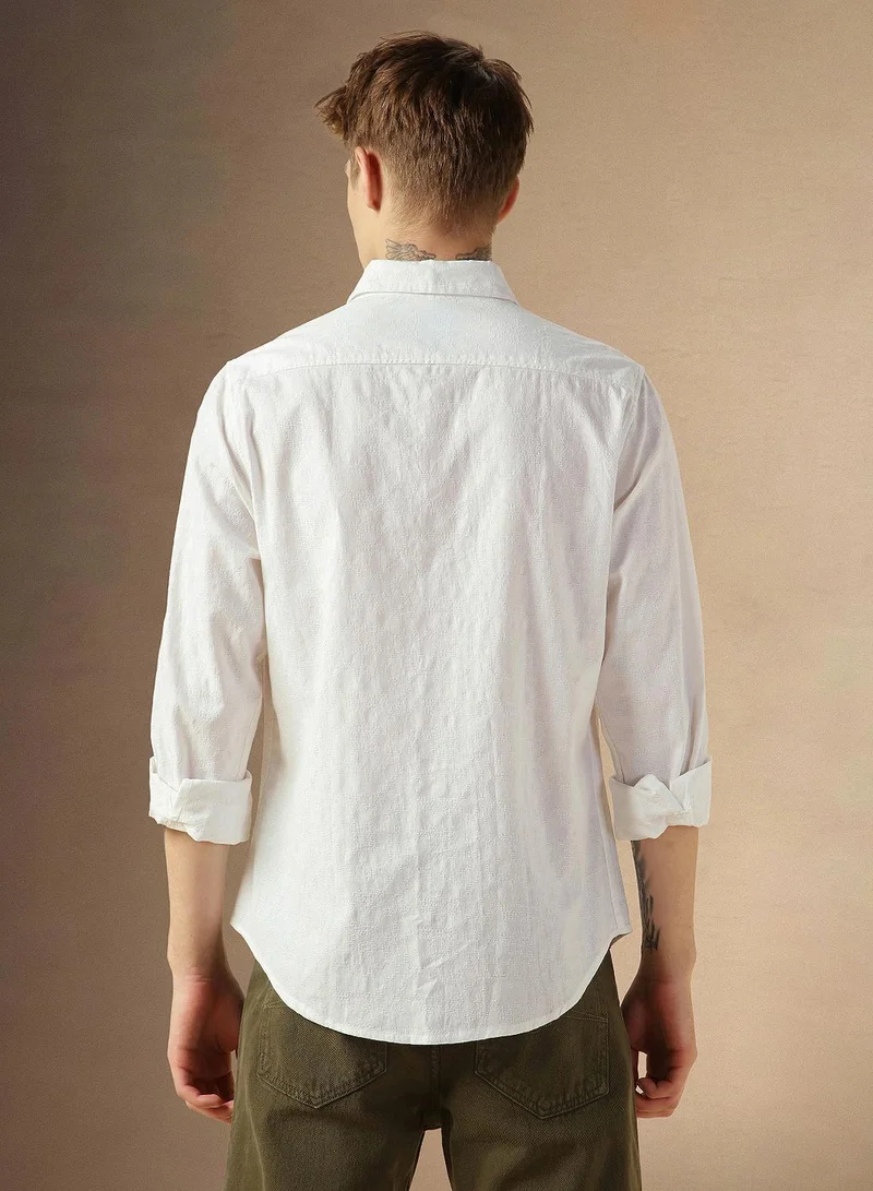 Dennis Lingo White Shirt For Men For Men