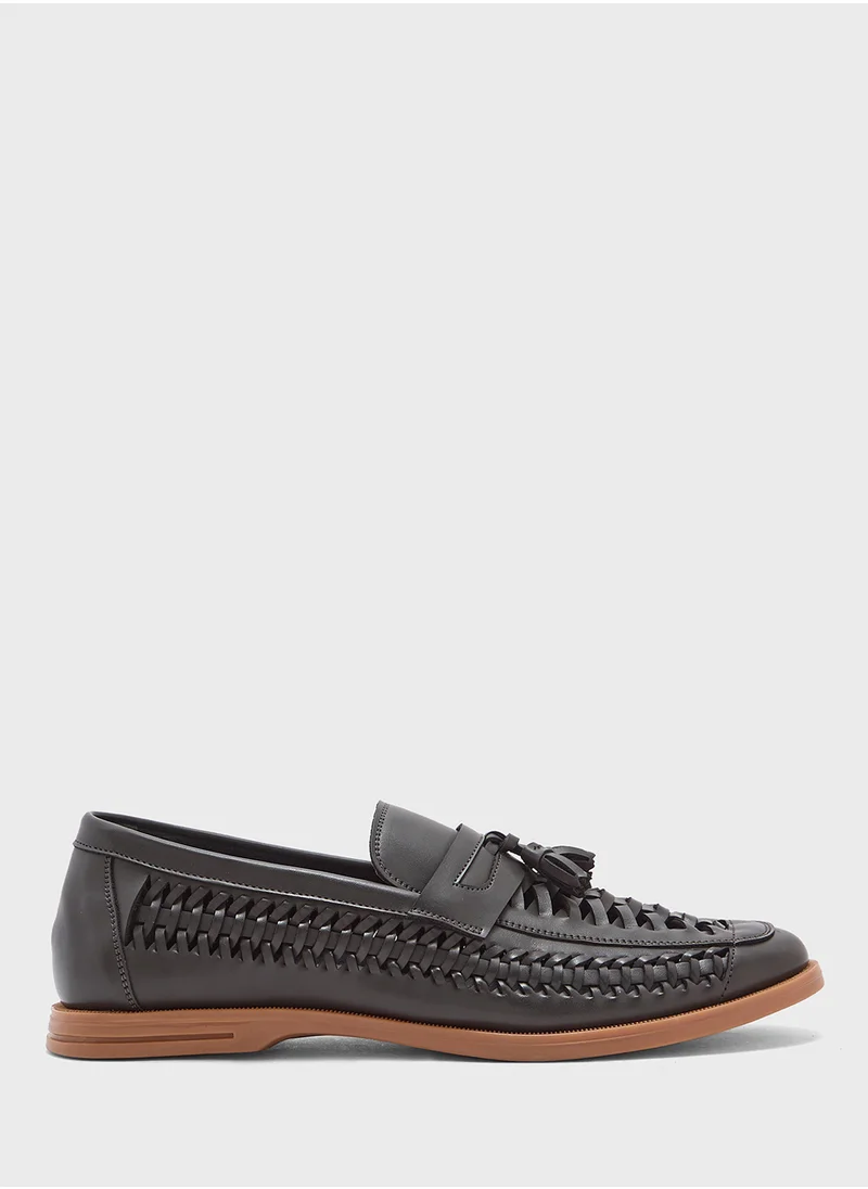 روبرت وود Tassel Detail Smart Casual Loafers