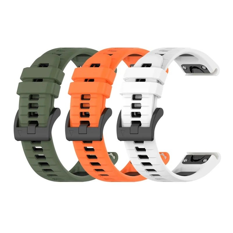 RYB Silicone Replacement Watch Band for Garmin Forerunner 965 955 945 935 Approach S70 47mm Sports Straps - Image 2