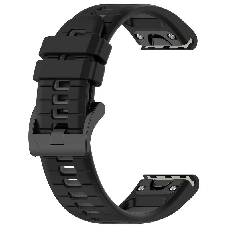 RYB Silicone Replacement Watch Band for Garmin Forerunner 965 955 945 935 Approach S70 47mm Sports Straps - Image 1