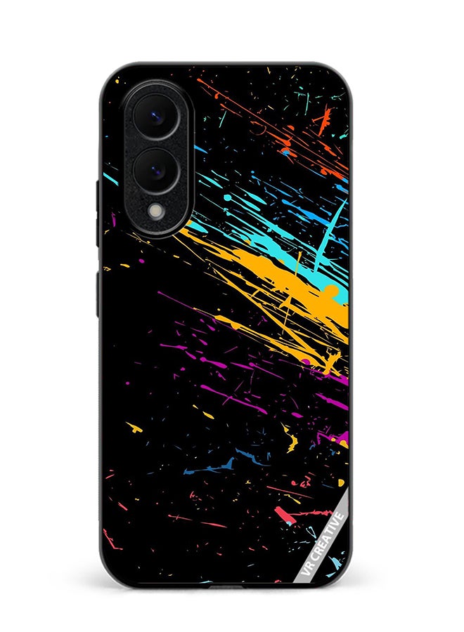 VR CREATIVE Protective Case Cover For Samsung Galaxy S25 Edge  Design Multicolour