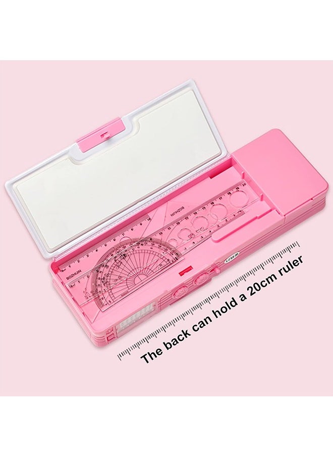 Generic - Stationery Box with Password Lock, Multifunctional Pencil Case with Sharpener,Password Lock Schedule, Whiteboard - Image 1