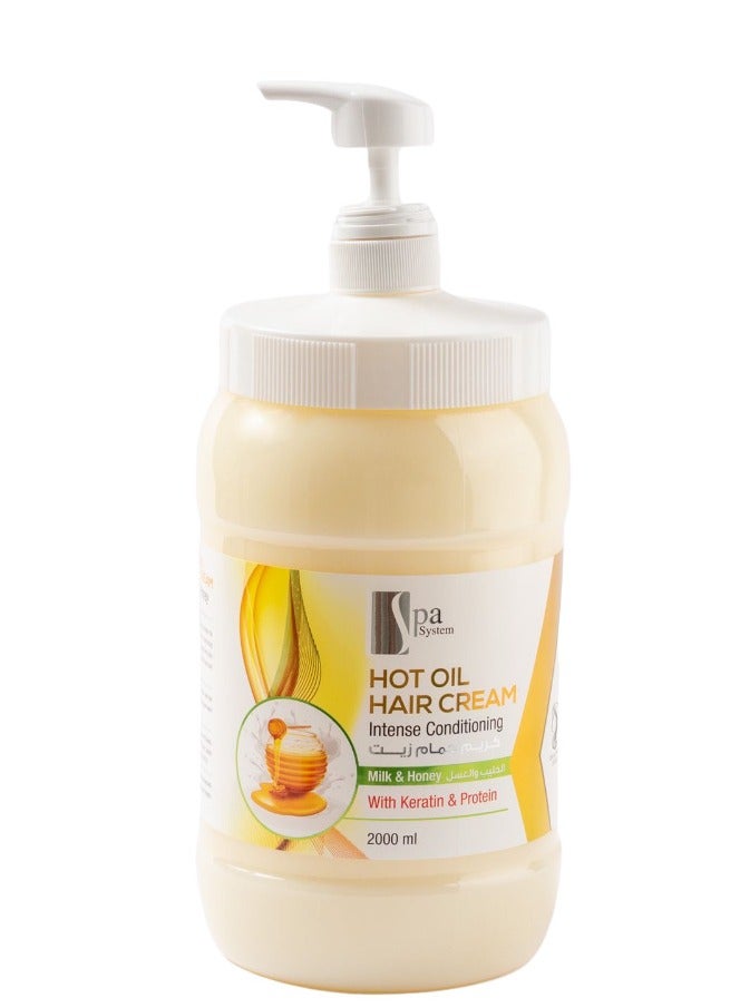 Spa System Hot Cream Milk and Honey Oil Bath - Image 1
