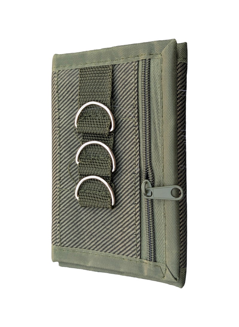 محفظة من الجينز كلاسكية بلمسة شبابية | مثالية للاستخدام اليومي والسفر | متعددة الجيوب وخفيفة الوزن - Image 1