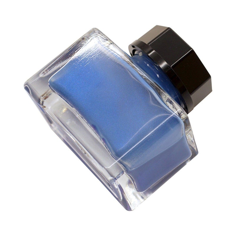 Kuretake ECF163-030 Ink - Cafe Glitter Base Blue - Image 2