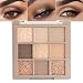 CAKAILA Eye Shadow Palette Makeup9 Colors Gold Matte Shimmer Vegan EyeshadowLong Lasting Waterproof NaturingLooking make up pallets for womeneyeshadow palette for brown blue eyes - Image 2