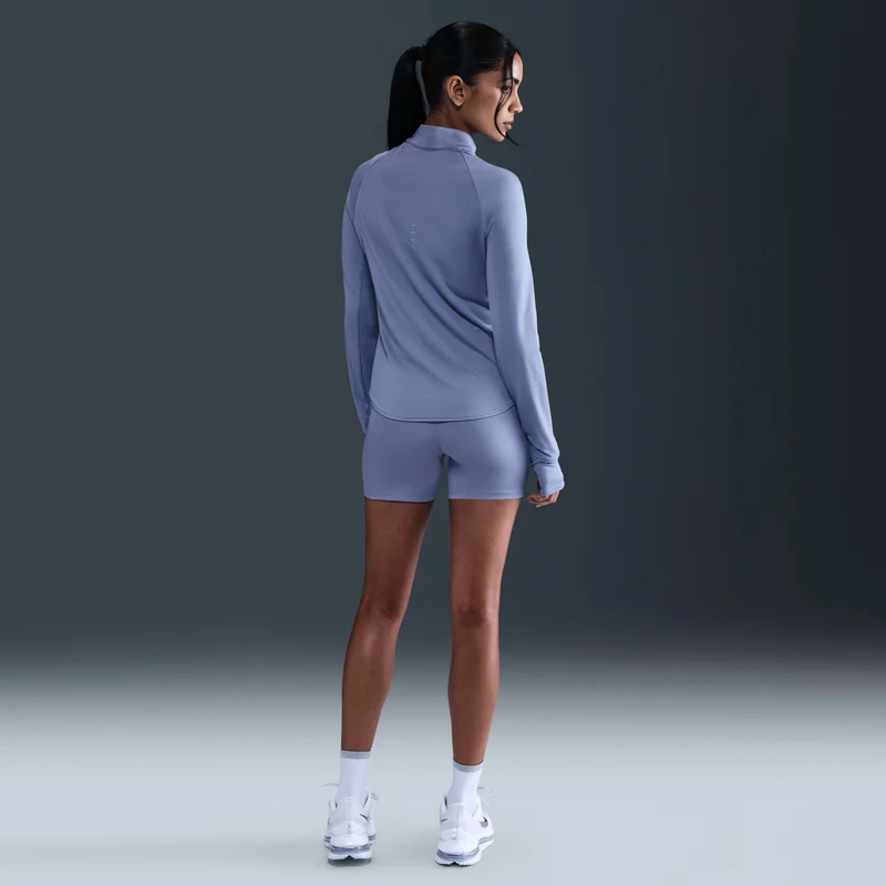 Nike Blue Women's Swift Dri-FIT UV 1/4-Zip Running Top for Women | Best Price UAE