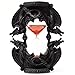 PTC PTC 7.38 Inch Black Dual Dragon Sand Timer Hourglass Statue Figurine  - Image 2