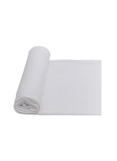 Anvi Baby Organic Bamboo Beanie and Swaddle Set White Mist  - Image 4
