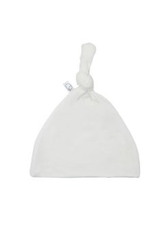 Anvi Baby Organic Bamboo Beanie and Swaddle Set White Mist  - Image 3