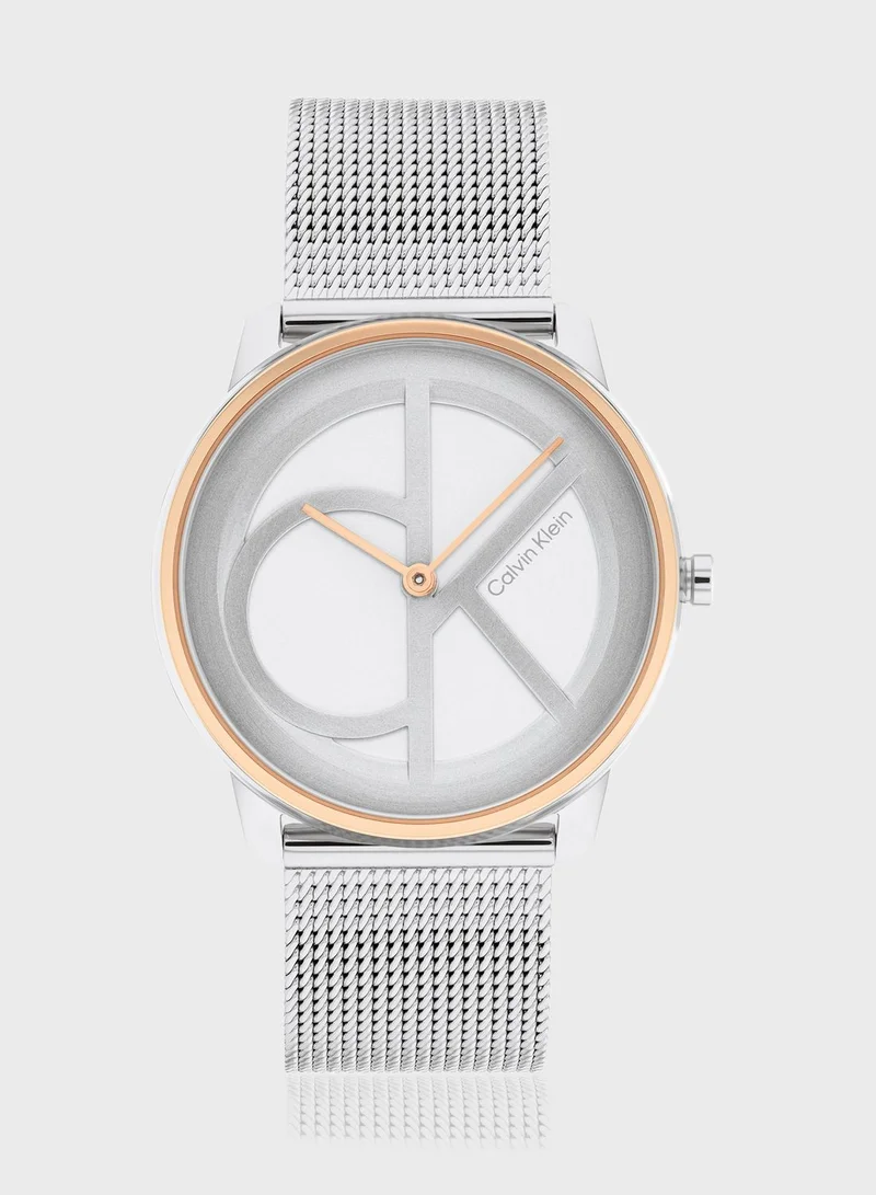 CALVIN KLEIN Iconic Mesh - 35Mm Mesh Strap Analog Watch