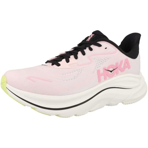 Hoka Women's Clifton 10 Sneaker, Carnation/Starlight Glow, 8 - Image 4