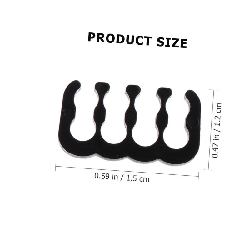 24 Pcs Cable Comb Set For Computer Power Supply Black Cable Holder For Neat Organized Pc Builds - Image 3