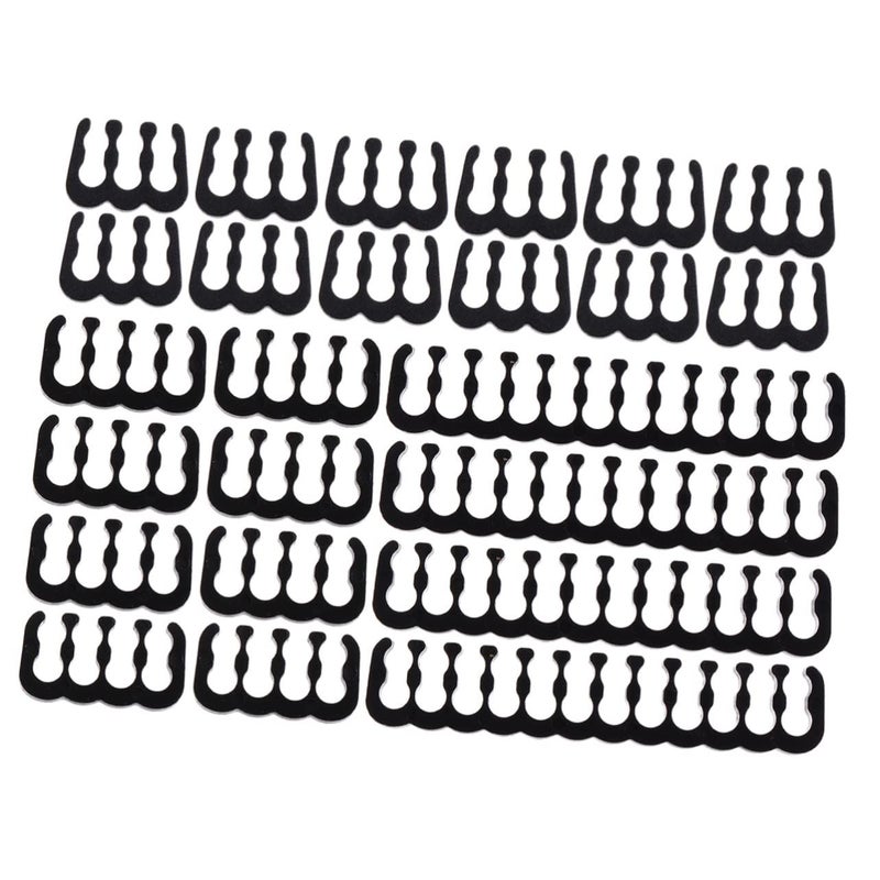 24 Pcs Cable Comb Set For Computer Power Supply Black Cable Holder For Neat Organized Pc Builds - Image 2