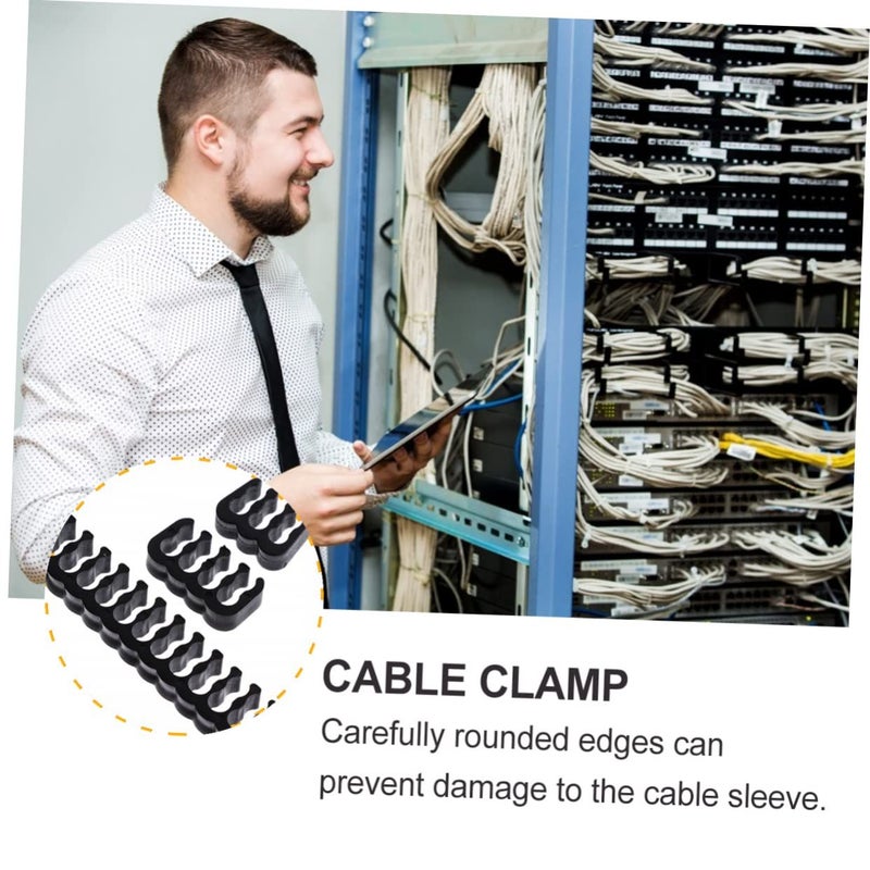 24 Pcs Cable Comb Set For Computer Power Supply Black Cable Holder For Neat Organized Pc Builds - Image 4