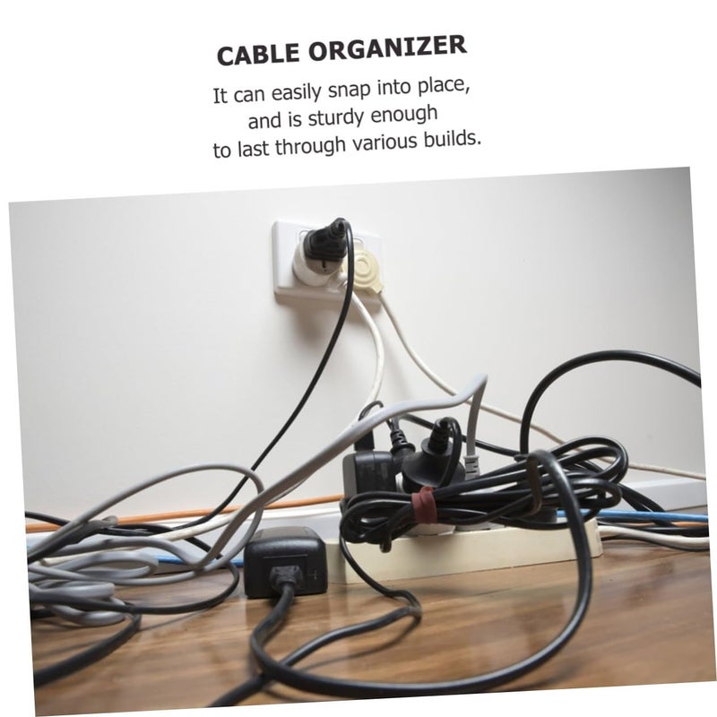 24 Pcs Cable Comb Set For Computer Power Supply Black Cable Holder For Neat Organized Pc Builds - Image 5