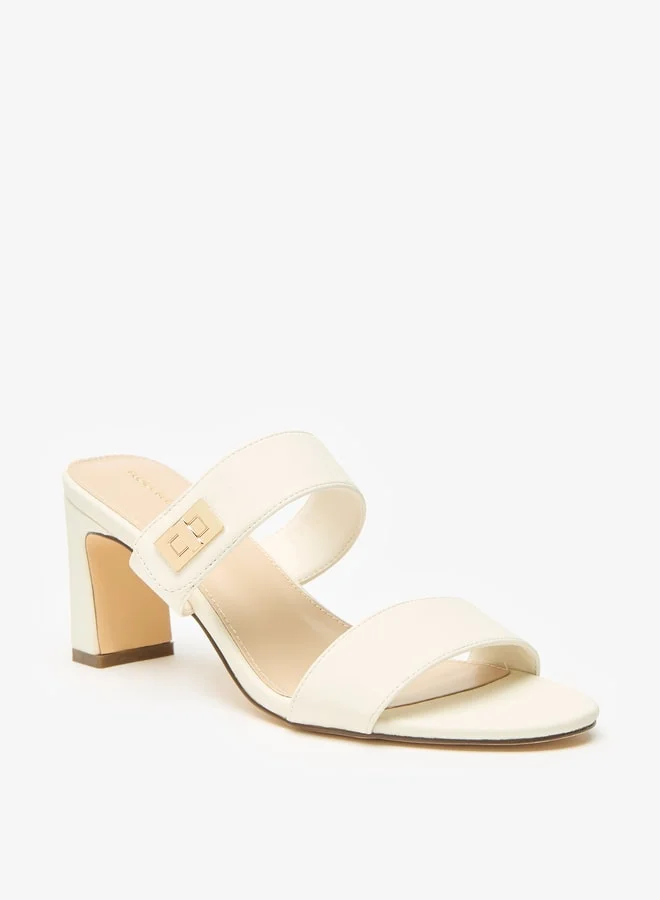 فلورا بيلا من شو إكسبرس Women Strappy Slip-On Sandals with Block Heels
