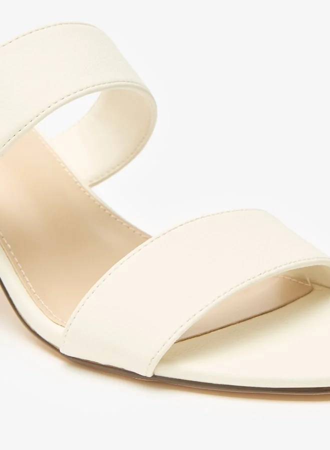فلورا بيلا من شو إكسبرس Women Strappy Slip-On Sandals with Block Heels