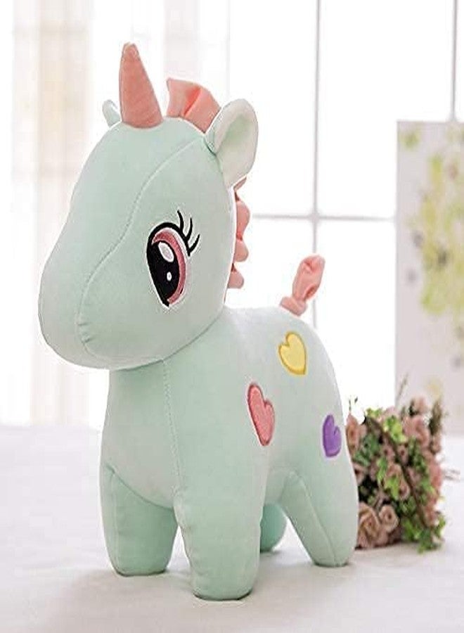 Future Shop Pack of 4 Elegant Soft Animals Stuffed Plush Fur Soft Toys Combo Set for Kids/Childrens/Boys/Girls Playing Birthday Gift Unicorn,Penguine,Dog,Caterpillar - Image 5