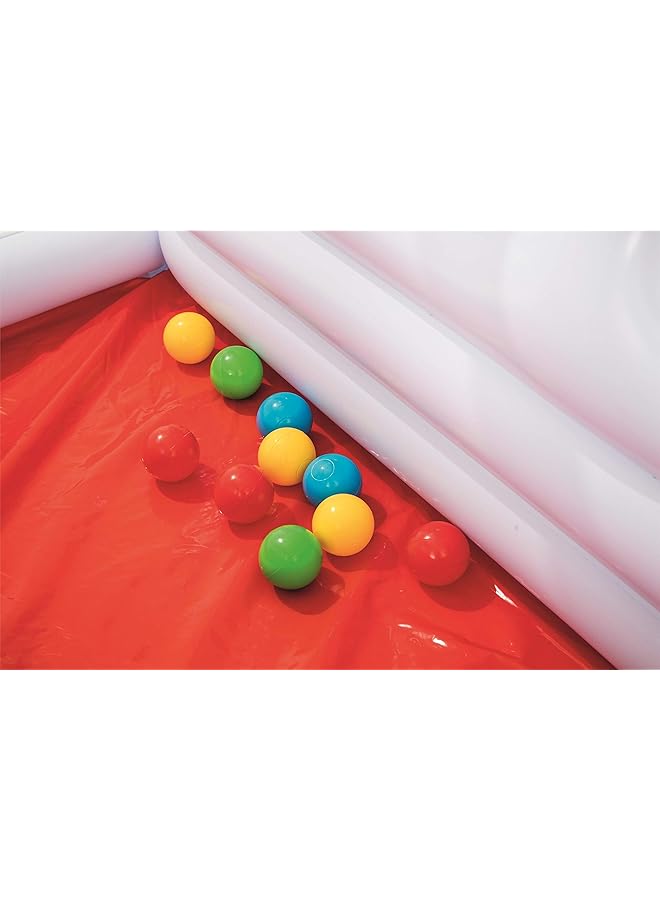 Bestway 1.22M X 84Cm X 84Cm Scoops'N Smiles Ice Cream Truck Ball Pit Multicolor Large 52268 19 - Image 4