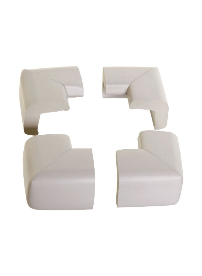 dreambaby 4-Piece Foam Corner Protector Grey 3.4 x 19.4 x 11.6 cm G1302 - Image 2