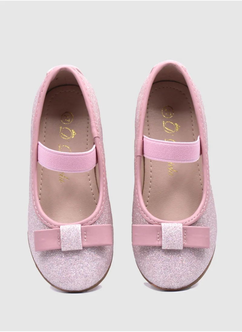 D'Daniela D' Daniela - Gleam & Glow Bow Flats