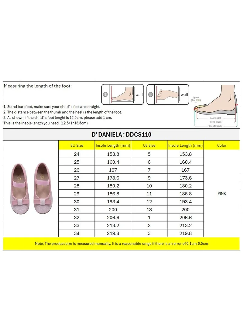 D'Daniela D' Daniela - Gleam & Glow Bow Flats