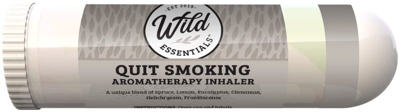 mEssentials Wild Essentials Quit Smoking Aromatherapy Inhaler, 100% Natural Essential Oil Stop Smoking Stick, USA Made, 3-Pack - Image 2