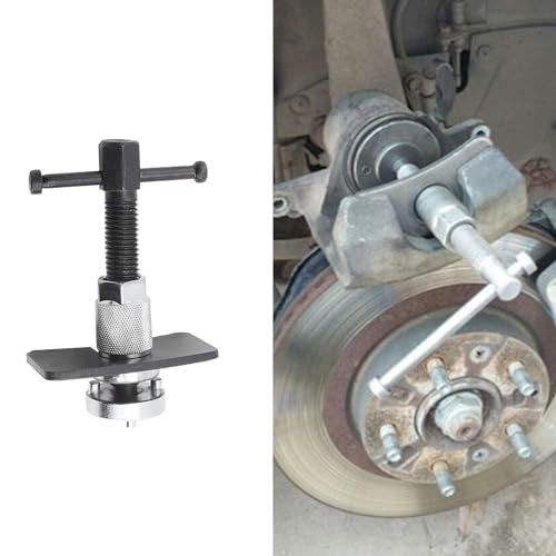 Alieemo Car Disc Brake Caliper Piston Rewind Tool, 3pcs/Set Brake Piston Wind Back Tool, Auto Rear Brake Pad Wind Back Right Handle Tool, Universal for RV, SUV, Truck - Image 1