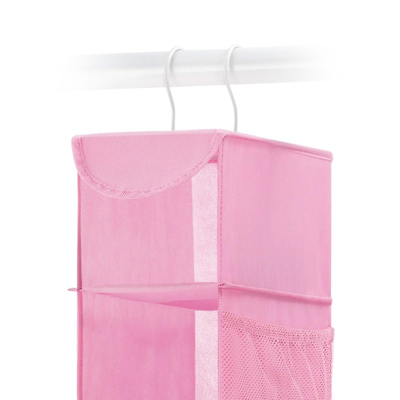 Whitmor Hanging Shoe Shelves, Pink - Image 1
