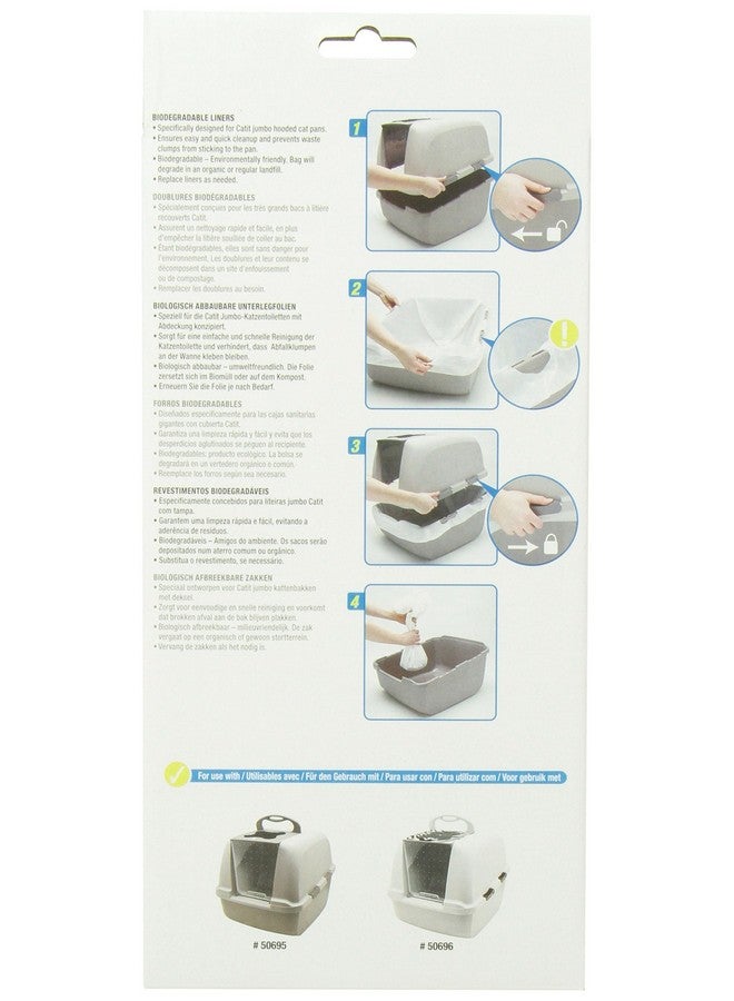 كاتيت بطانة بديلة من Catit لعلبة قمامة القطط ذات الغطاء الكبير من Catit - Image 3